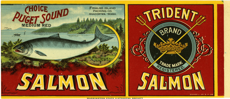 salmon lable